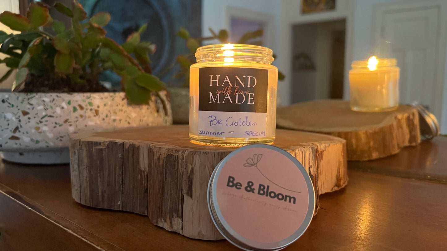 Be Golden - Artisan Scented Candle Limited Summer Edition