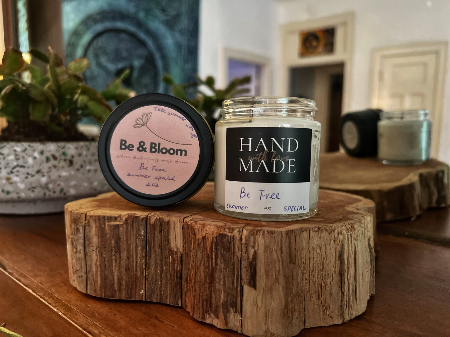 Be Free - Artisan Scented Candle Limited Summer Edition