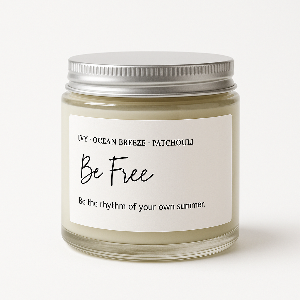 Be Free - Artisan Scented Candle Limited Summer Edition