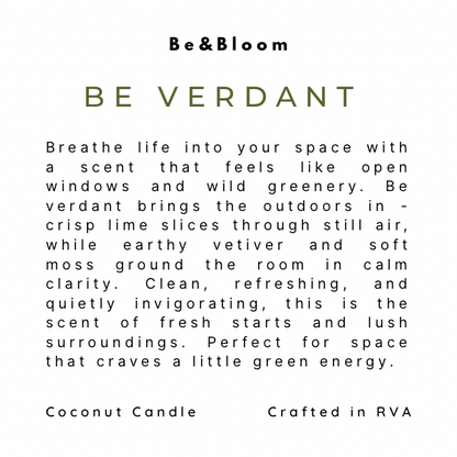 Be Verdant - Home Scent Collection